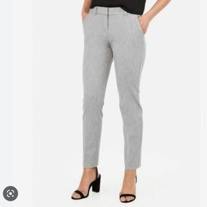 Publicist Ankle Mid Rise Dress Pants Size 2 Express